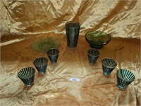 Matching Set of Cups and Serve ware