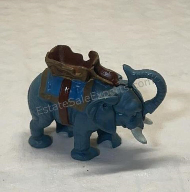 Cast-Iron Elephant Coin Bank