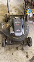 Pulan 22 inch push lawnmower, Quattro 4 hp Briggs