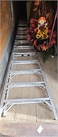 12 rung aluminum ladder