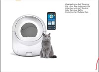 Self Cleaning Cat Litter Box with APP Control