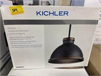 KICHLER PENDANT LIGHT FIXTURE