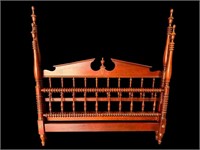 CHERRY FULL SIZE POSTER BED