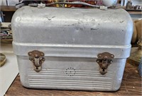 Vintage Aluminum Non-Rust Lunch Box