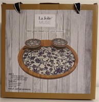 NIB La Jolie Muse Cheese Board