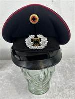 West German Officers Peak Cap