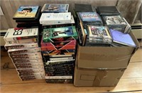 Lot of Various CDs, DVD & VHS Movies