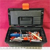 Black & Decker Toolbox With Assorted Hardware
