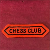 Chess Club Patch (Vintage) (Small)