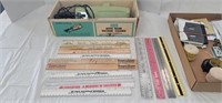 Rulers, Sears Auto Hand Vacuum Cleaner, & Misc