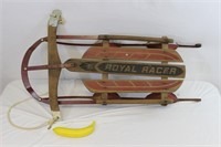 Vintage Royal Racer Snow Sled