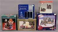 Assorted Christmas Items - Village - Fountain