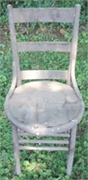 Antique Chair - 39" x 16" x 16"