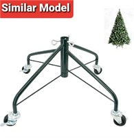Open Box Christmas Tree Stand with Swivel Caster W