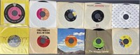 Letter E Mystery Lot Vinyl 45 Singles Set of 10