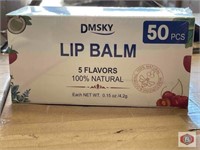New 133 packs, 50 pcs per pack; DMSKY lip balm 5