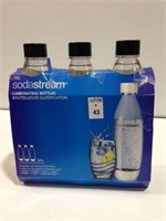 SODASTREAM 3 X 1L CARBONATING BOTTLES