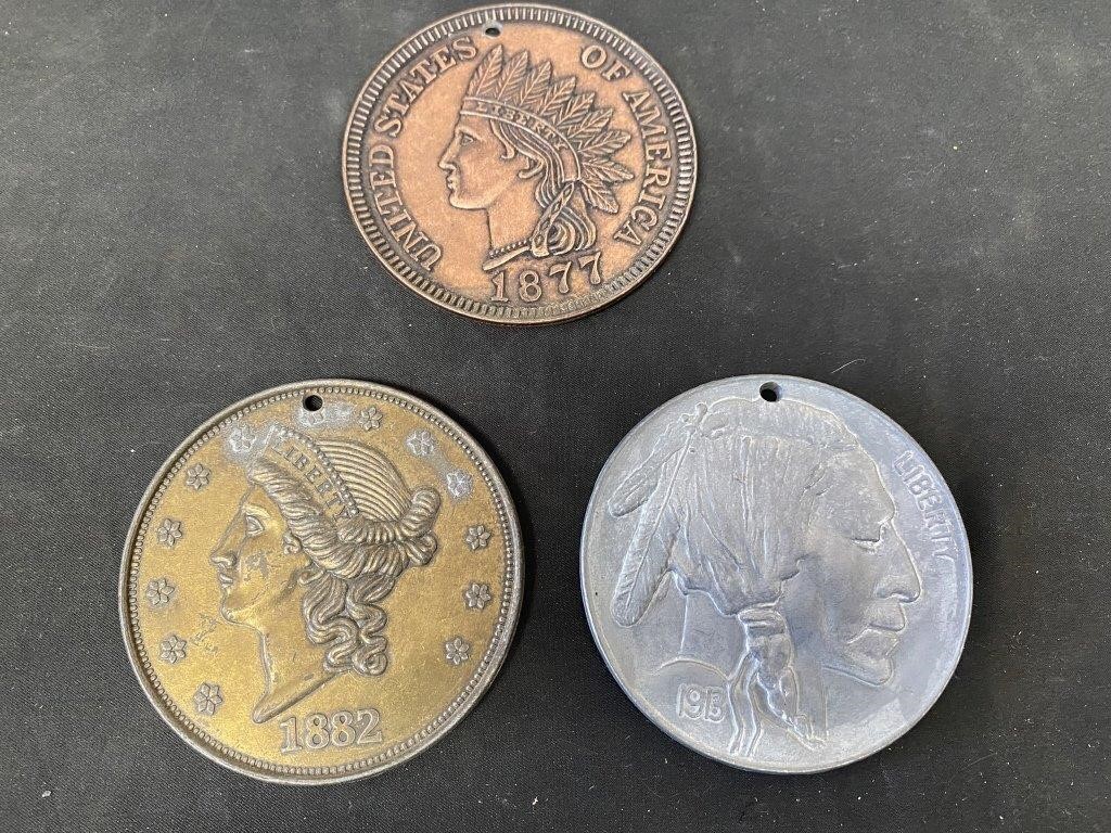 Large Replica Coins