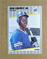 1989 Fleer Ken Griffey JR RC Rookie Card #548