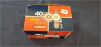 Box of Crossman CO2 Cartridges