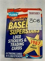1987 BASEBALL SUPER STARS FLEER SET