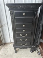 Jewelry Armoire 15" D x 19" W x 41" T