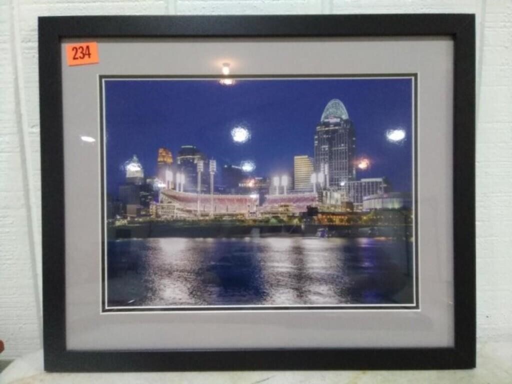 Cincinnati Skyline & Great American Ballpark