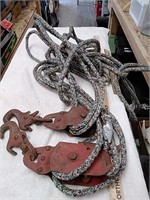 Pulley and rope