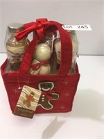 New Gingerbread Scent Spa Set - Soap, Lotion +