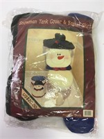 New Snowman Cover for Toilet Tank & Trash Can