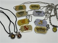 Pokémon Dog Tags and Necklaces