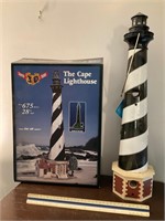 Light house puzzle and bird feeder