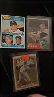 Don Sutton 1972 Topps, Norm Cash 3 lot