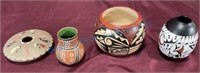 Native American pottery as photographed