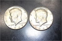 Lot of 2 Kennedy Halves