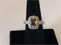 Vintage Style Citron Ring