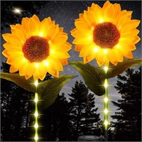 NMM Solar flower Lights Outdoor Waterproof, 2