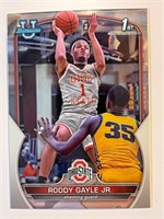 RODDY GAYLE JR 2022-23 BOWMAN UNIVERSITY CARD