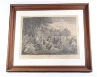 18TH CENTURY ENGRAVING