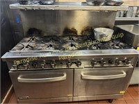 Stove Precision, Double Ovens and back shelf