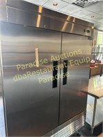 Dukers Brand Stainless Refrigerator 2 door