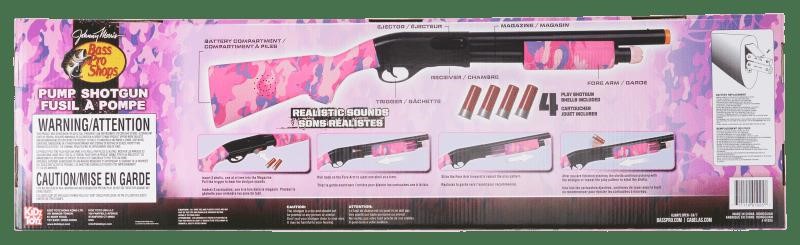 Bass Pro Shops Pump Shotgun Toy - Pink Camo