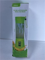 New Portable & Rechargeable Battery Juice Blender