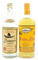 Sauza Anejo / Sombrero Negro Tequila Bottle