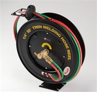 New 1/4" Retractable Welding Hose, 50FT Reel