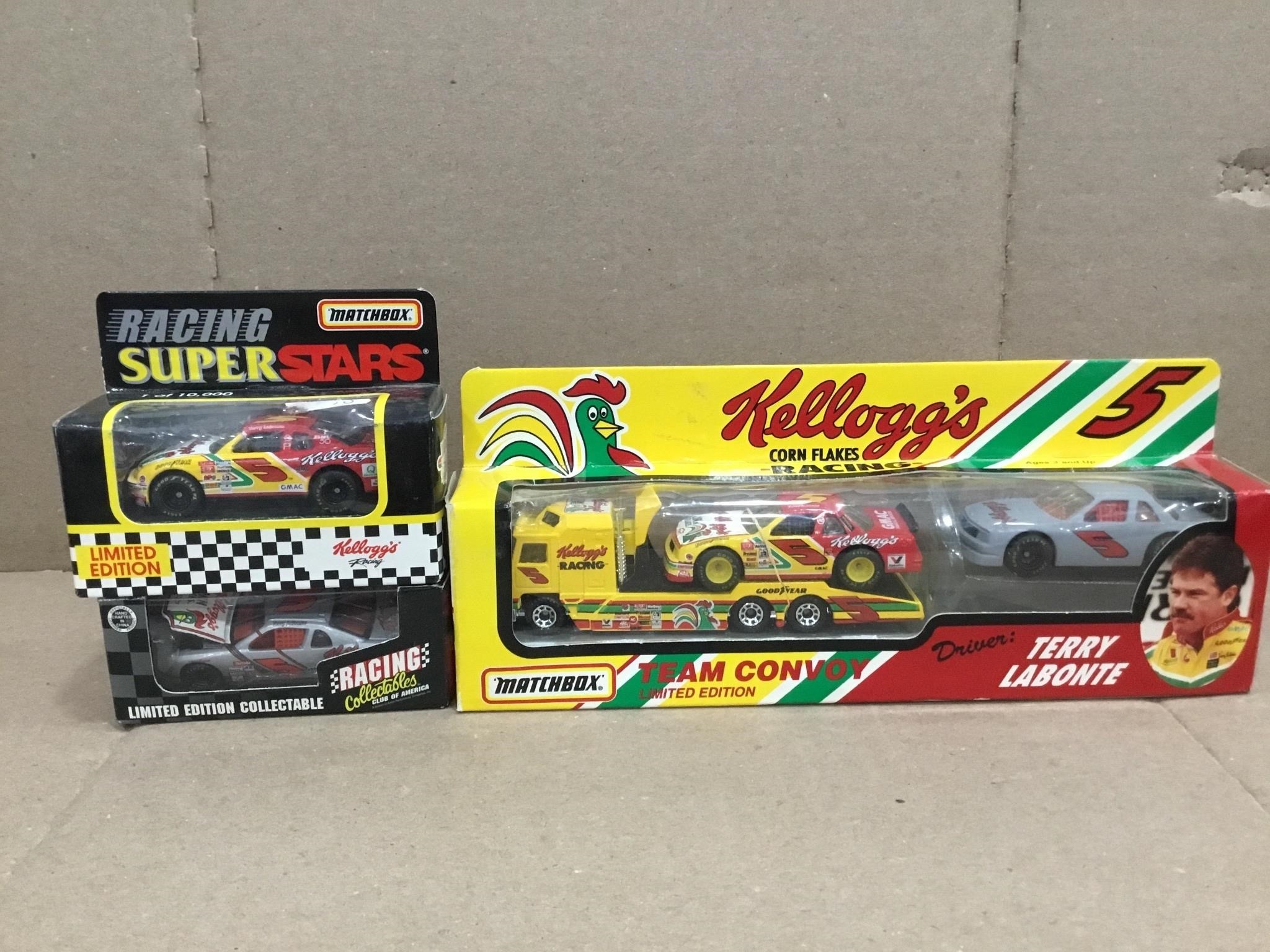 Lot of 3 Nascar #5 Terry Labonte Truck & Cars