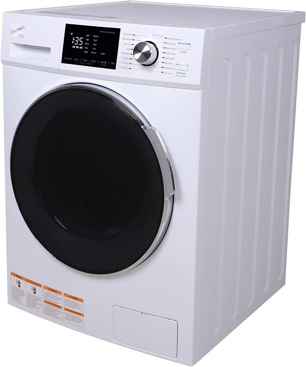 RCA RWD270 Combo Washer Dryer  2.7 cu ft  White