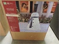 52IN Lighted Snowman From Holiday Living