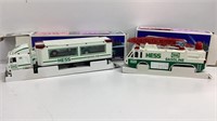 Hess trucks 1997 toy truck and race cars, 1996