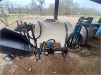 3-Point Wylie 100 Gal Sprayer w/Rooster Tail